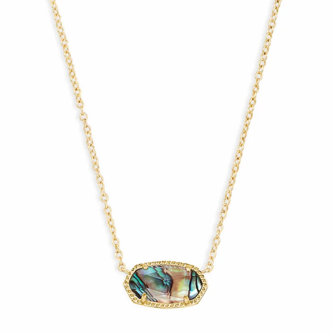 Kendra Scott Elisa Pendant Necklace - 14k Gold Plated Delicate Fashion Jewelry for Women