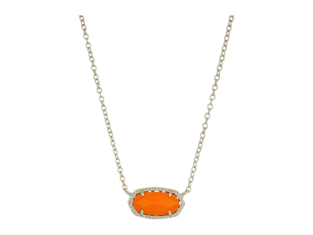 Kendra Scott Elisa Pendant Necklace - 14k Gold Plated Delicate Fashion Jewelry for Women