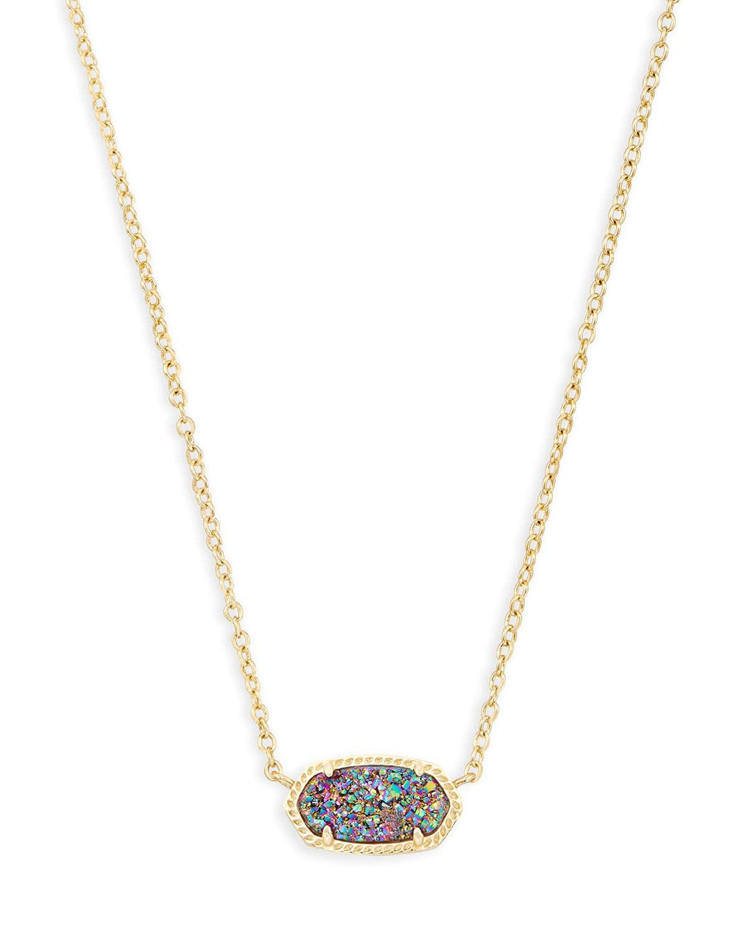 Kendra Scott Elisa Pendant Necklace - 14k Gold Plated Delicate Fashion Jewelry for Women