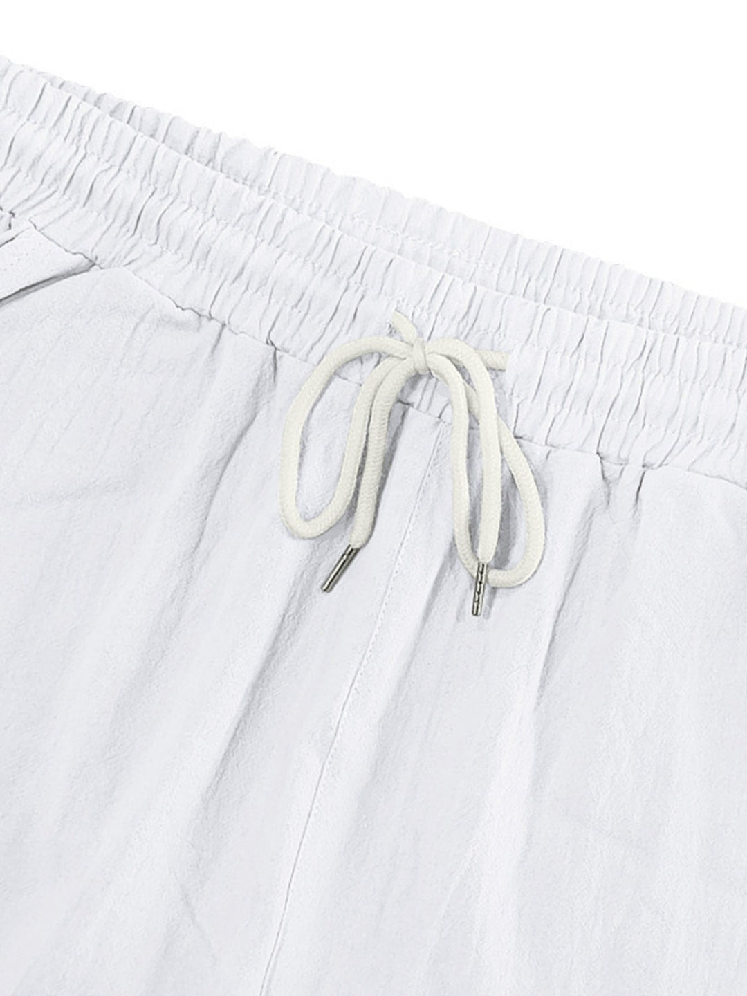 Men's Full Size Relaxed Fit Cargo Drawstring Pants Plus Size