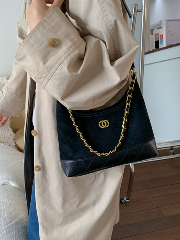 Chain Decor Crossbody Bag