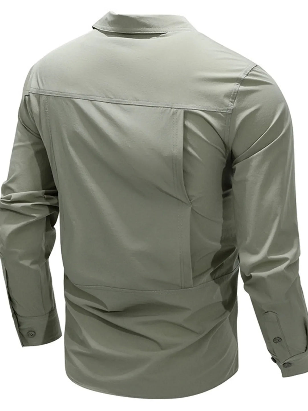 Men's Plus Size Lightweight Button Up Shirt