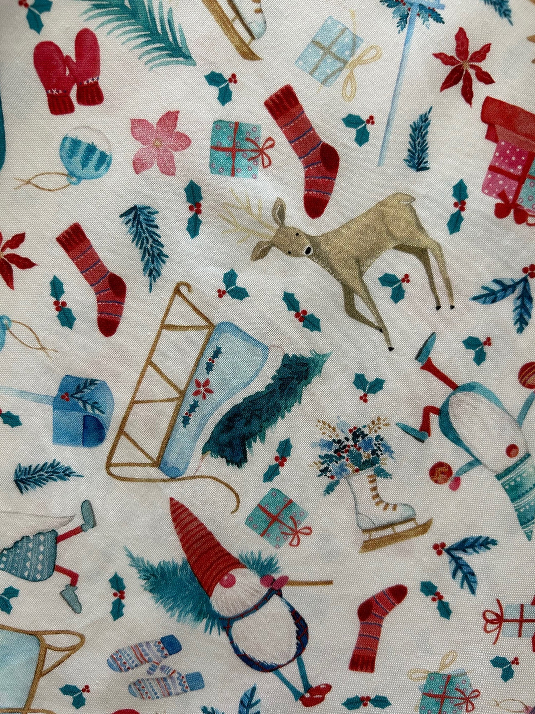 Winter Cheer Vintage Dress