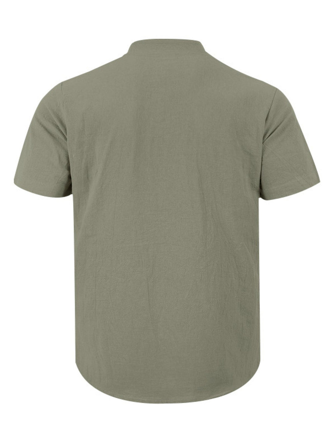 Men's Full Size Casual Short Sleeve Shirt Plus Size