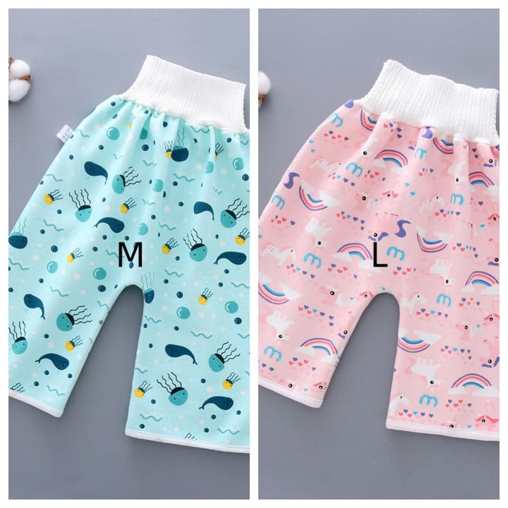 Baby leak-proof bed wetting skirt