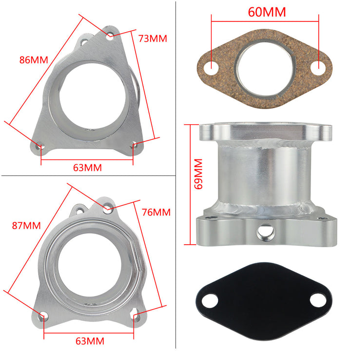Adjustable cycle exhaust valve for car refitting