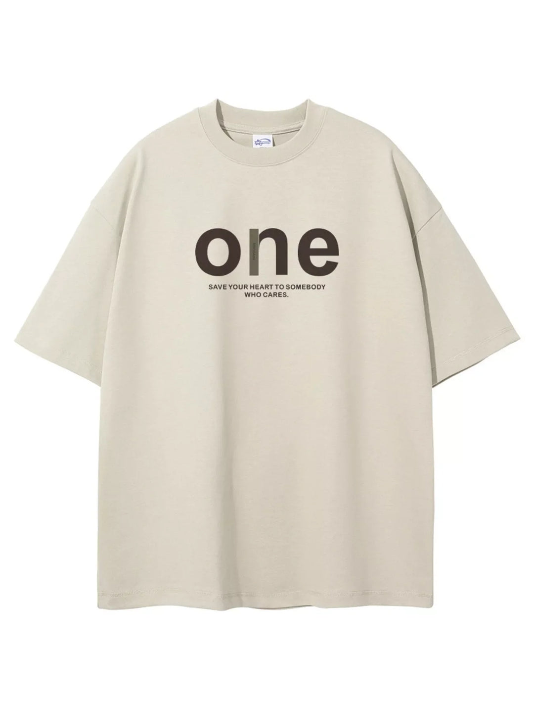 Men's Full Size Casual Letter Graphic Short Sleeve T-Shirt Plus Size