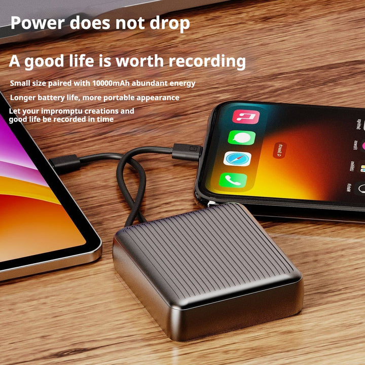 KP-717 Power Bank 3C Certified Digital Battery Display 10,000mAh High Capacity Fast Charging Hot-Selling In Stock