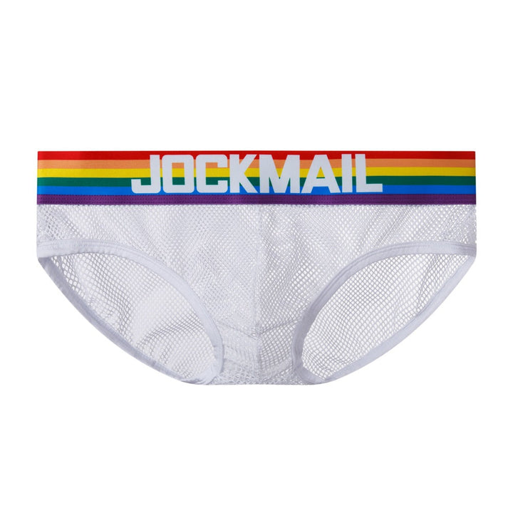 Mens Underwear Rainbow Mesh Breathable
