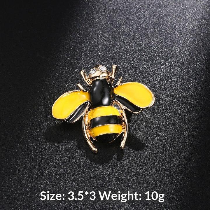 Cute Animal New Style Oil-Drop Bee Brooch