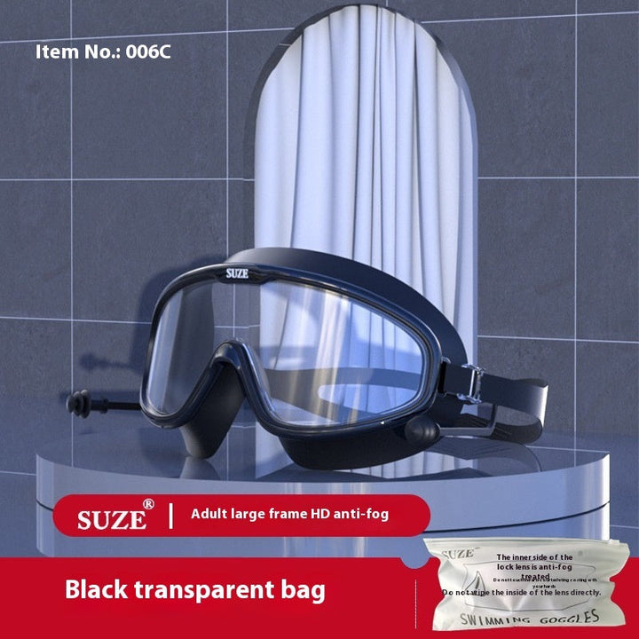 Anti-fog Waterproof Glasses Electroplating Swimming Goggles