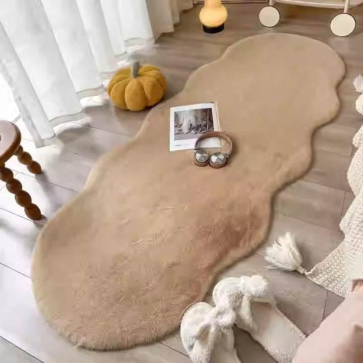 Bedroom Rug Living Room Bay Window Mat, Coffee Table Red Rug