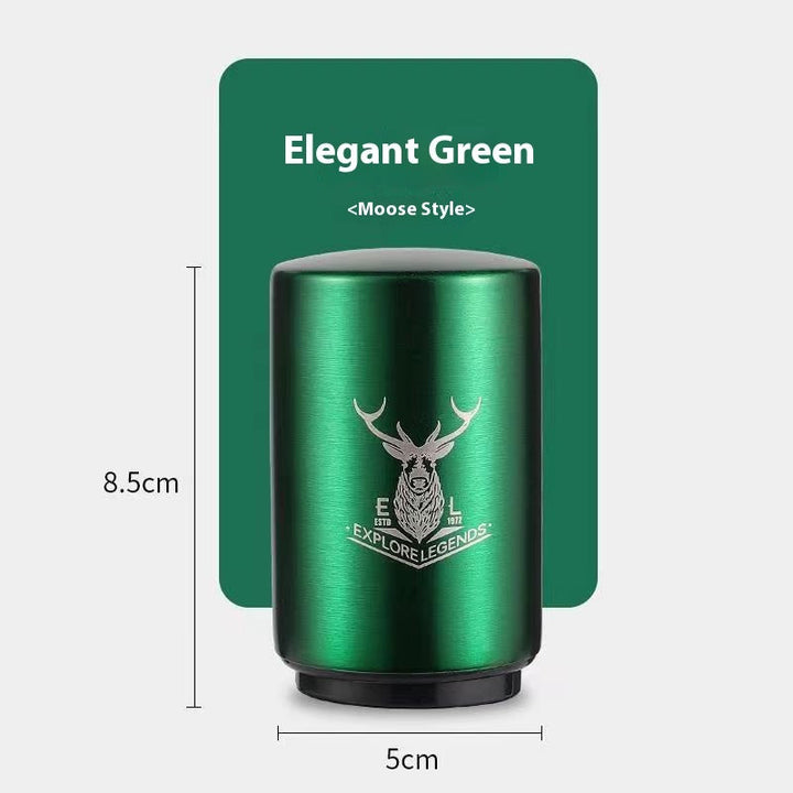 Creative Stainless Steel Beer Bottle Bar Press Opener Automatic Summer Party