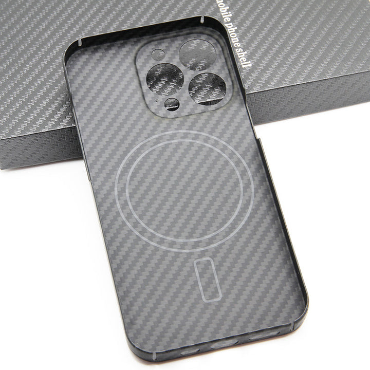 Magnetic Car Hard Fiber Phone Case