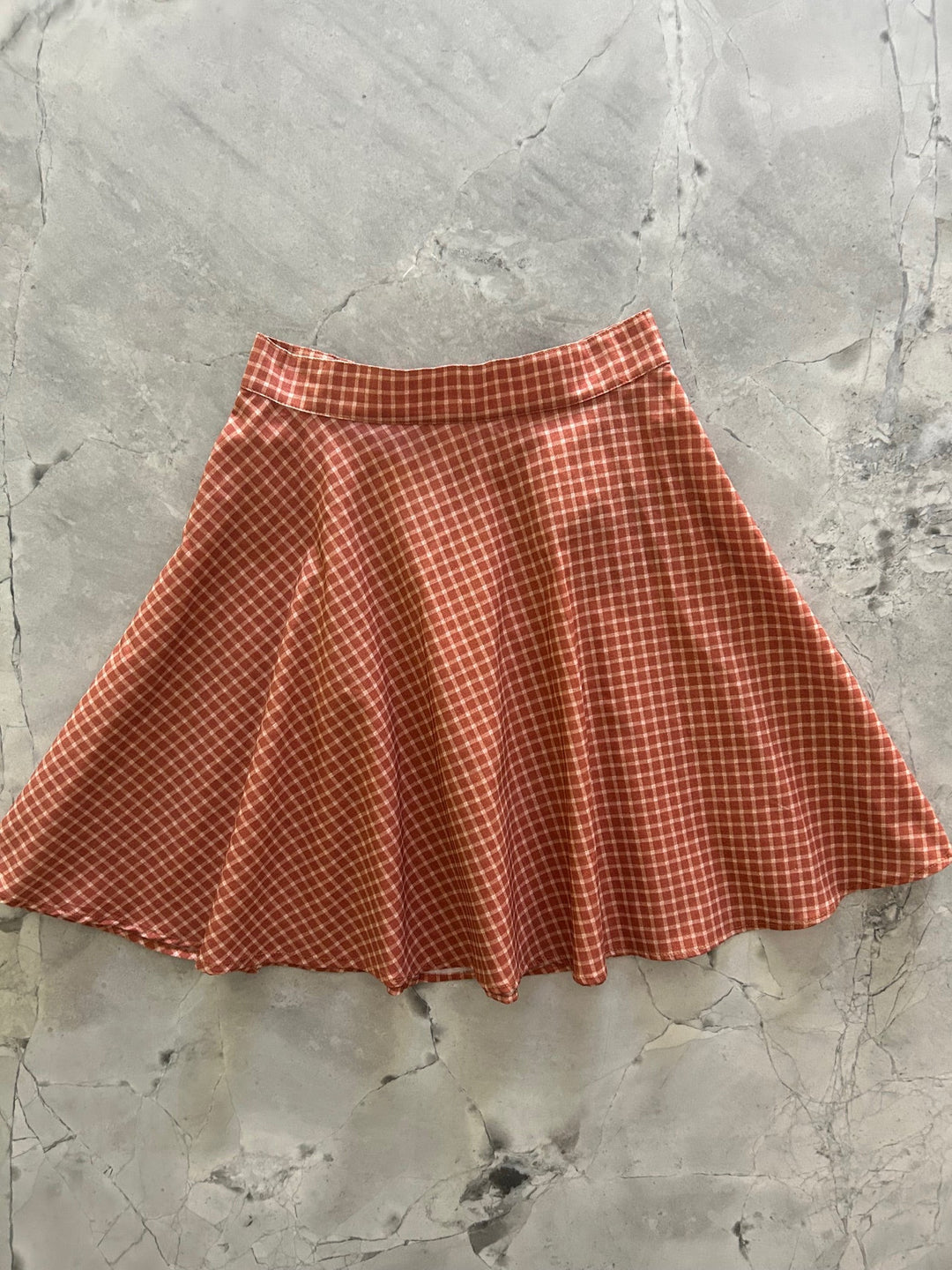 Checkered Skater Skirt - XL only, 1 left!