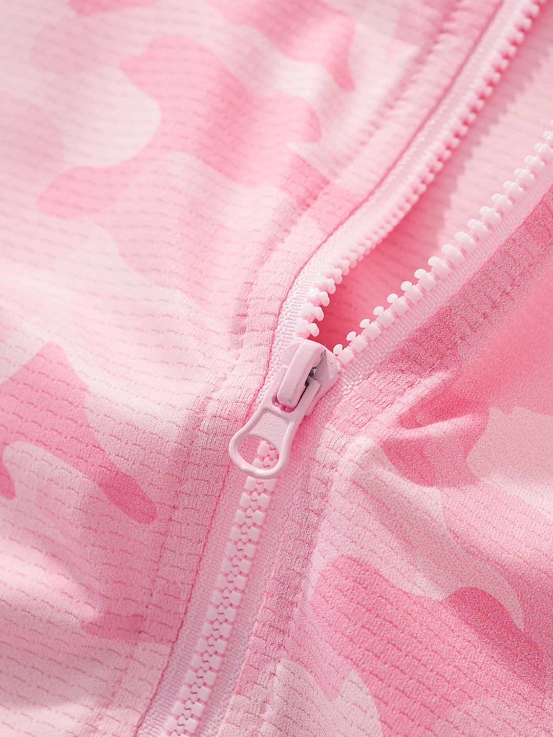 Children's Lightweight Camouflage Hooded Sun Protection Jacket