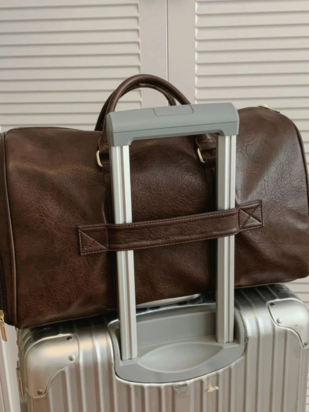PU Leather Travel Bag