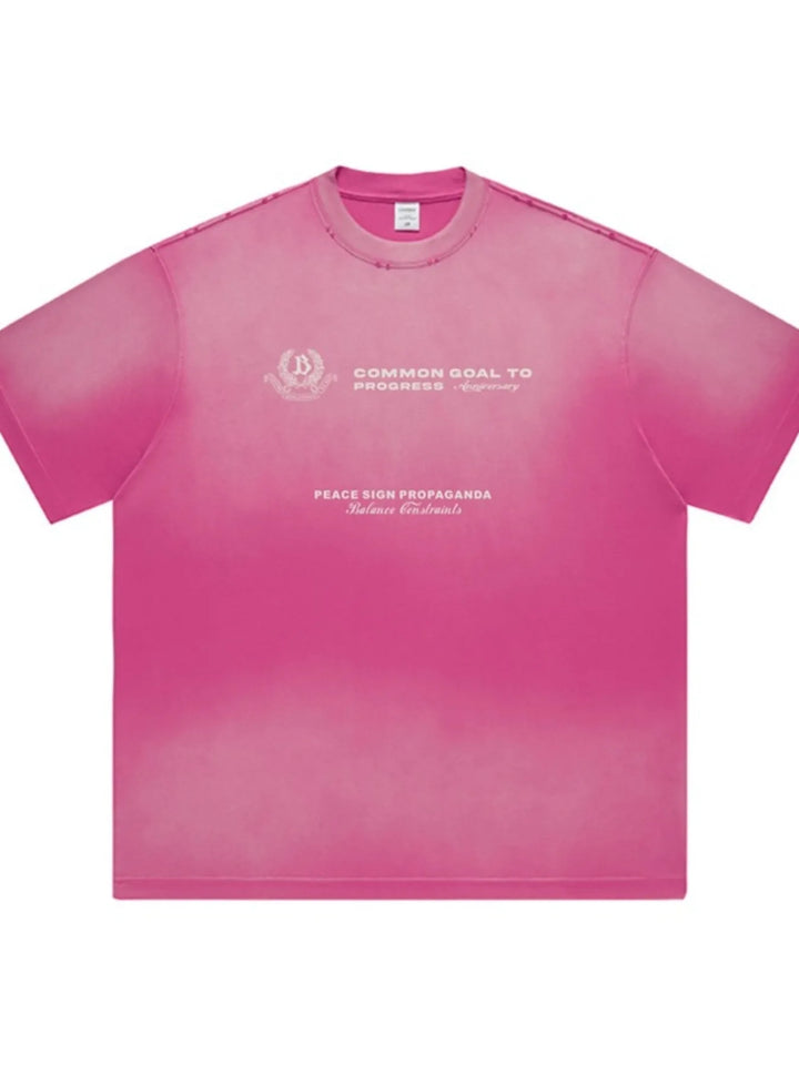 Men's Round Neck Short Sleeve T-Shirt