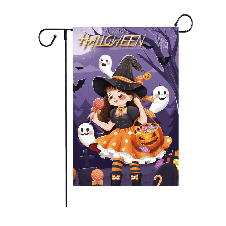 Halloween  Flag Holiday Garden Decoration