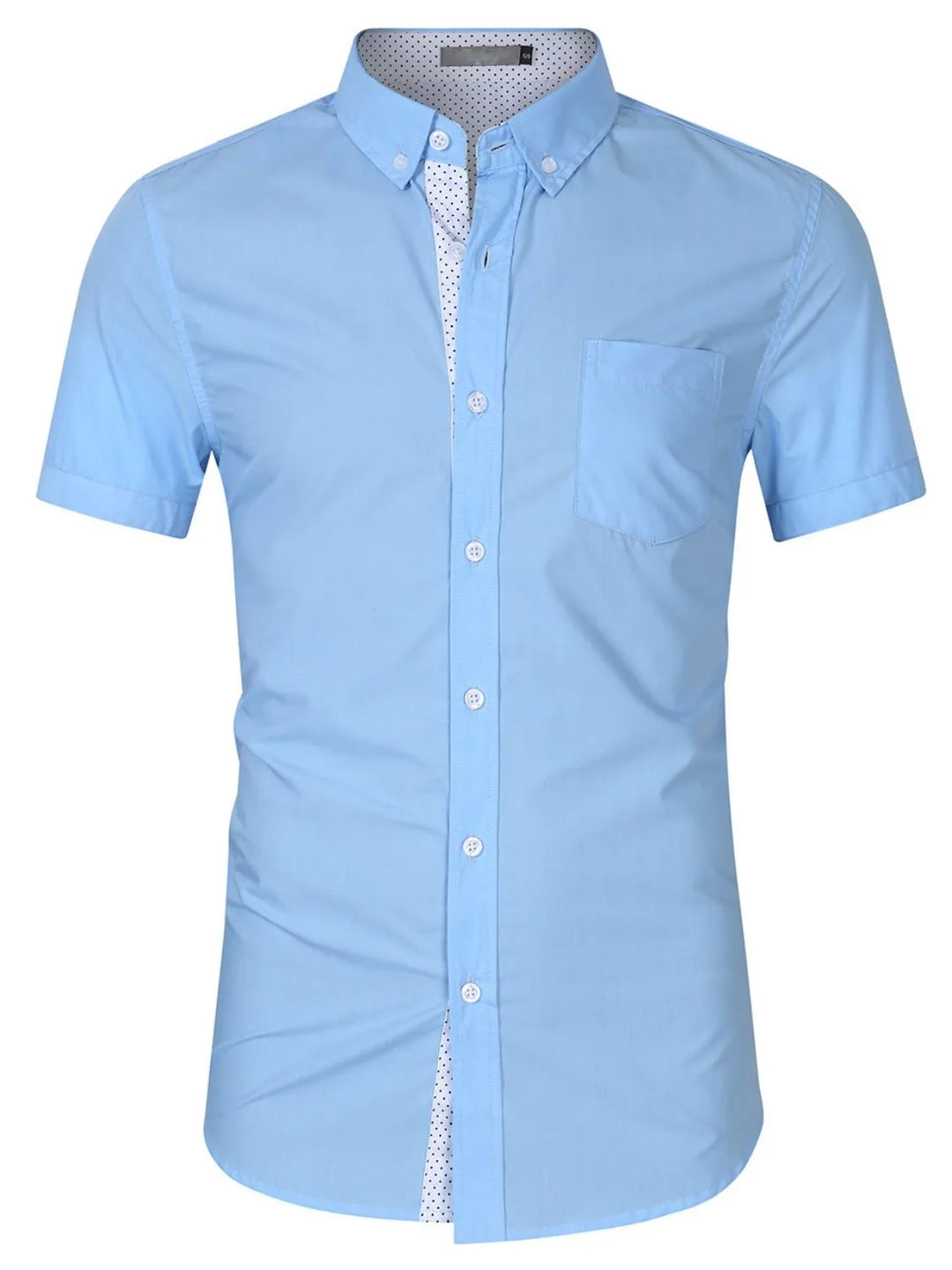 Men's Button Up Short Sleeve Shirt