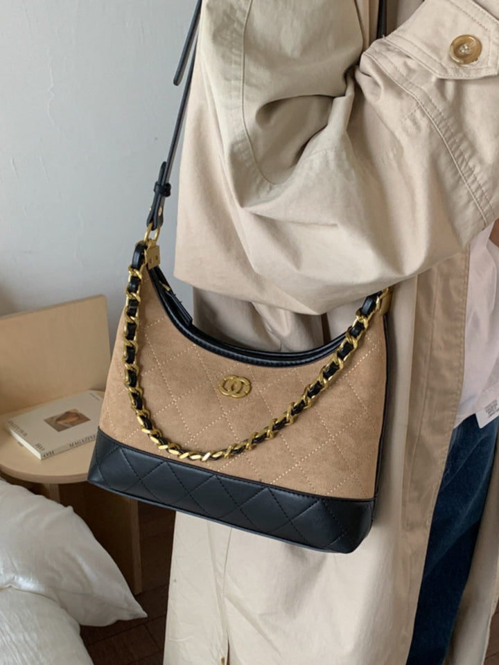 Chain Decor Crossbody Bag