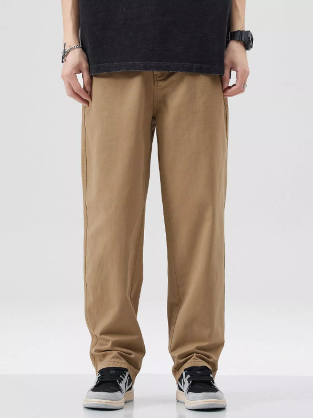 Men's Full Size Relaxed Fit Pants Plus Size