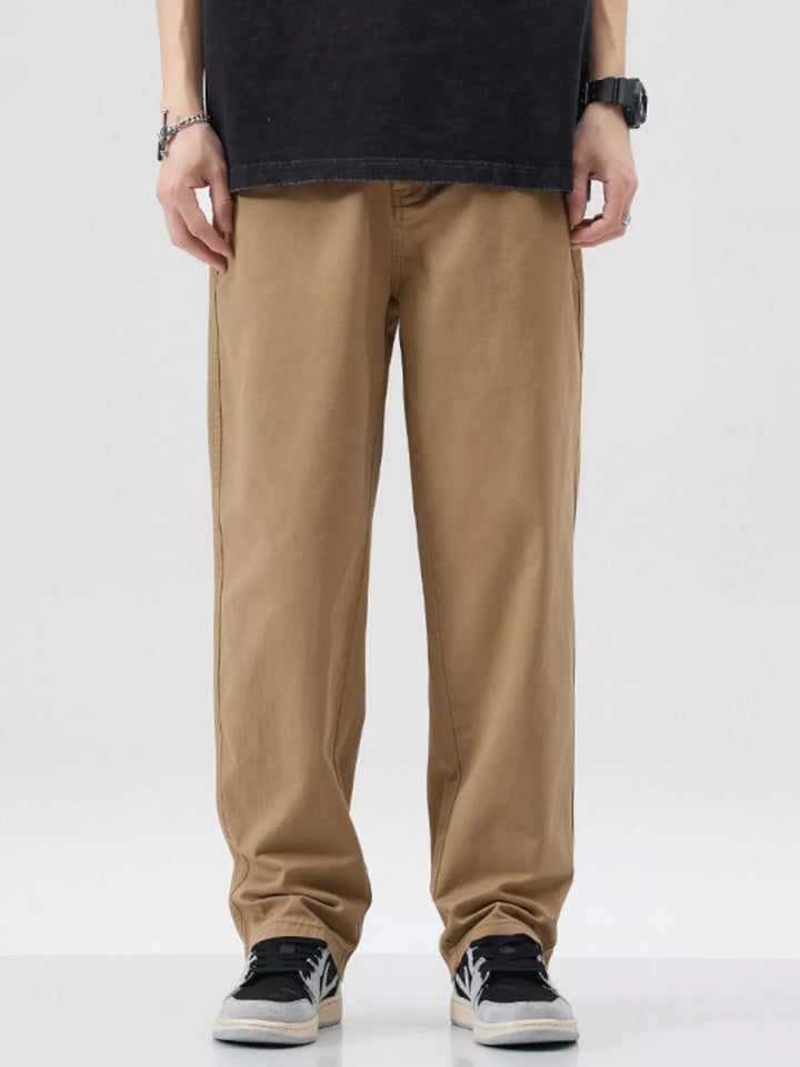 Men's Full Size Relaxed Fit Pants Plus Size