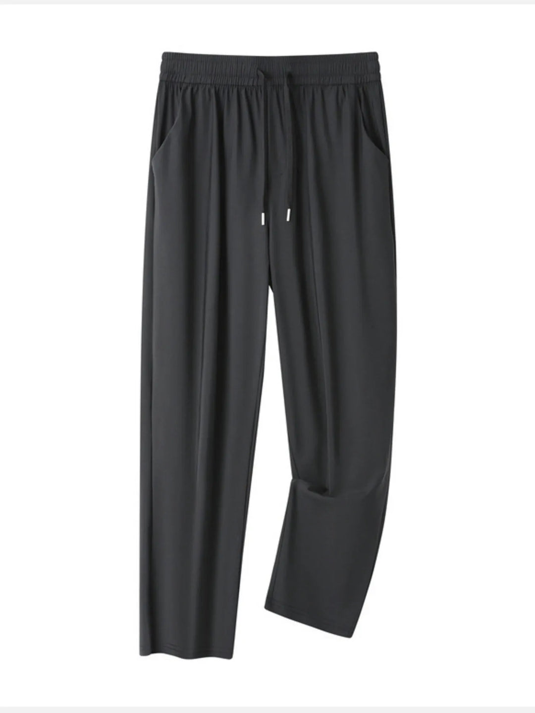 Men's Plus Size Casual Drawstring Wide-Leg Pants
