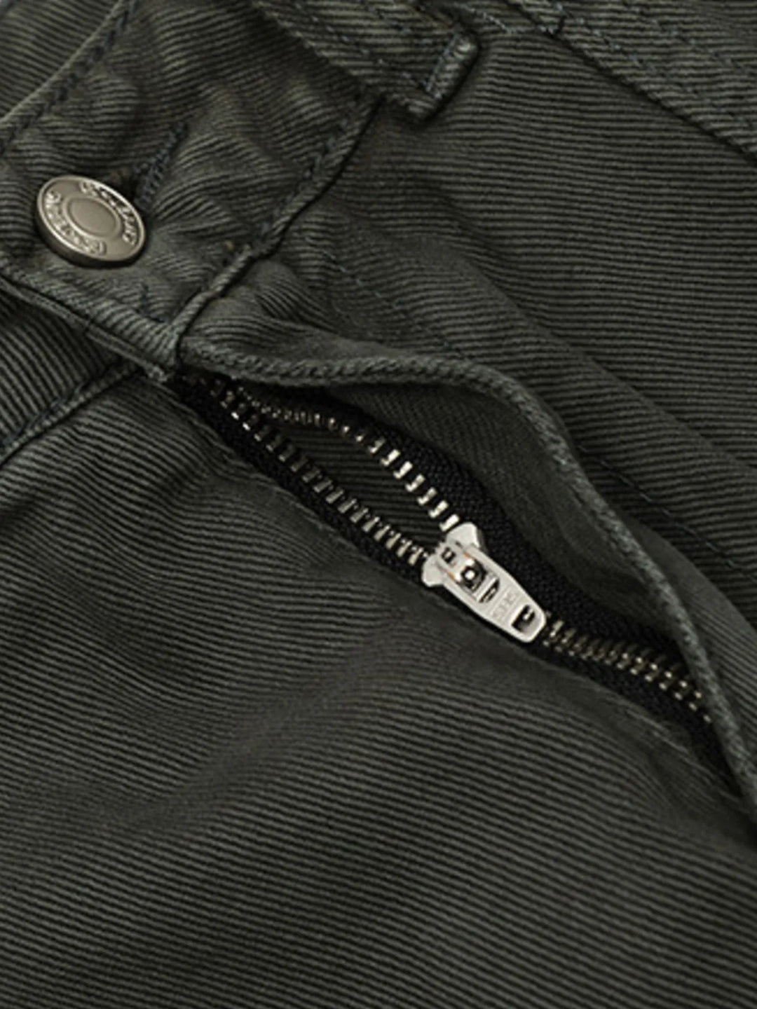 Men's Vintage Washed Wide Leg Cargo Jeans