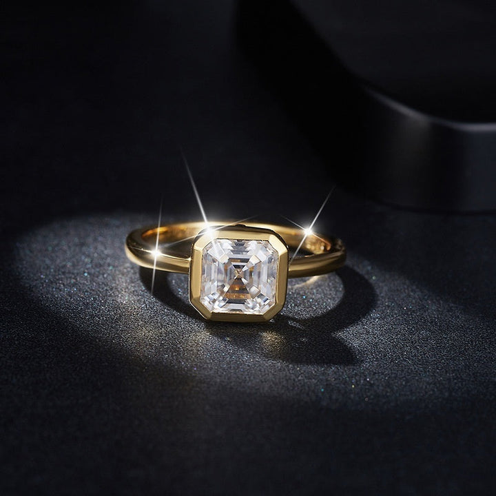 Design A Minimalist Pagoda-cut Diamond Ring