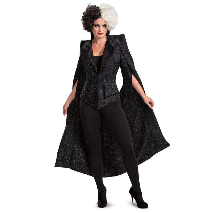 101 Dalmatians Cruella de Vil Deluxe Costume for Women Large 12-14
