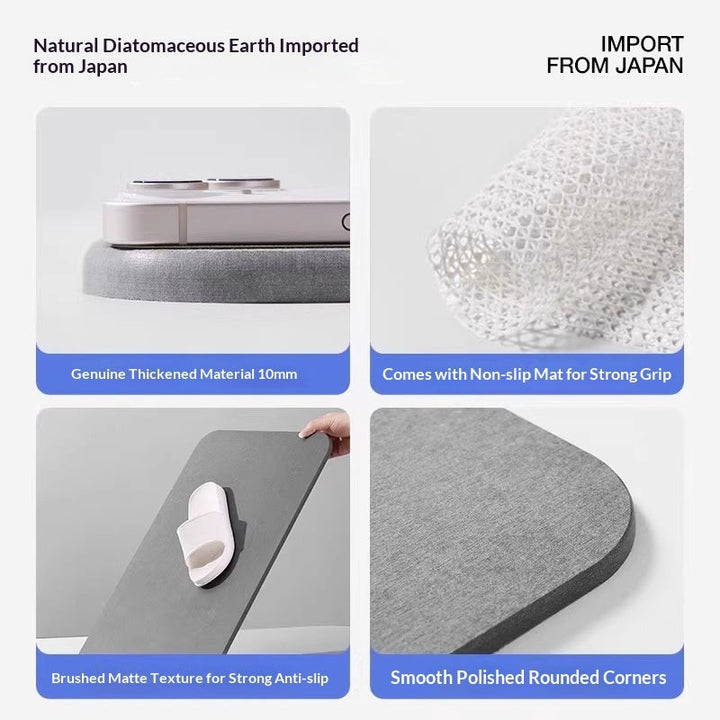 Water-absorbent Non-slip Mat Quick-drying Entryway Doormat