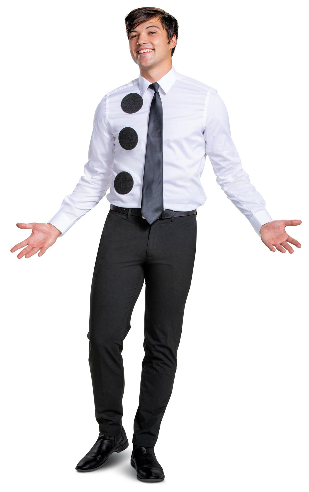 Jim The Office 3-Hole Punch Adult Kit Halloween Costume