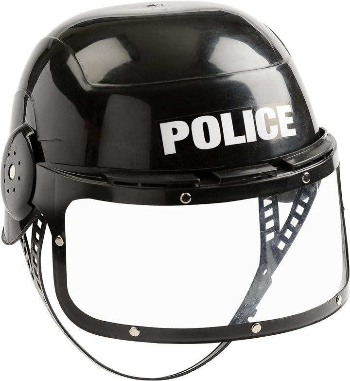 Jr Police Swat Helmet Child Adjustable Hat