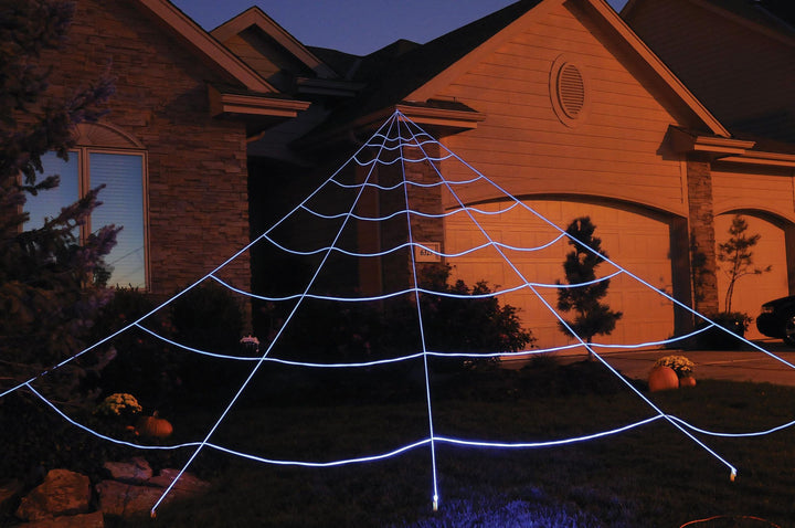 24 Foot Mega Yard Spider Web Halloween Decoration