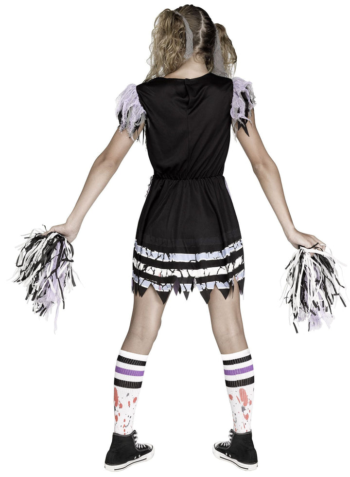Fearleader Zombie Cheerleader Child Costume Large 12-14