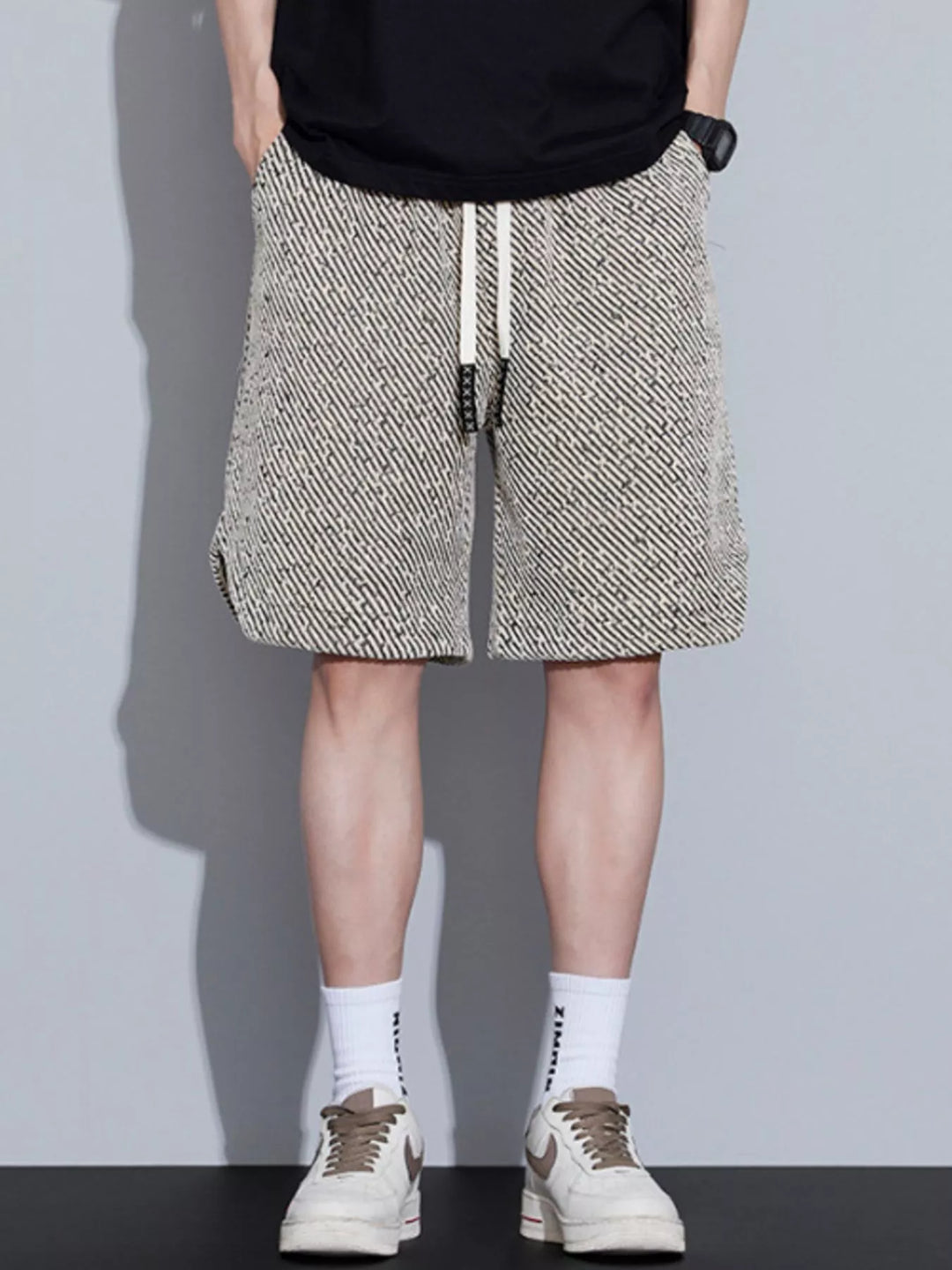 Men's Plus Size Drawstring Loose Fit Shorts