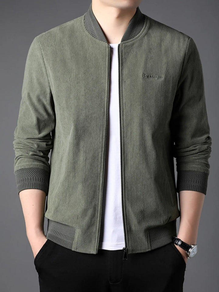 Men's Zip Up Long Sleeve Jacket