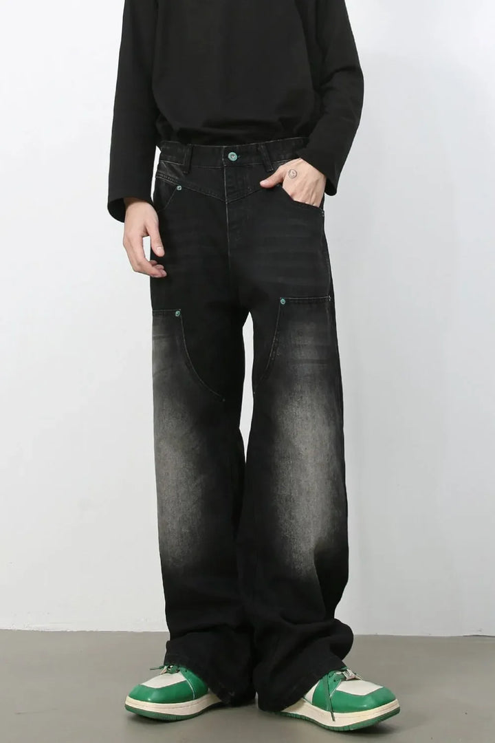 Men's Wide Leg Jeans