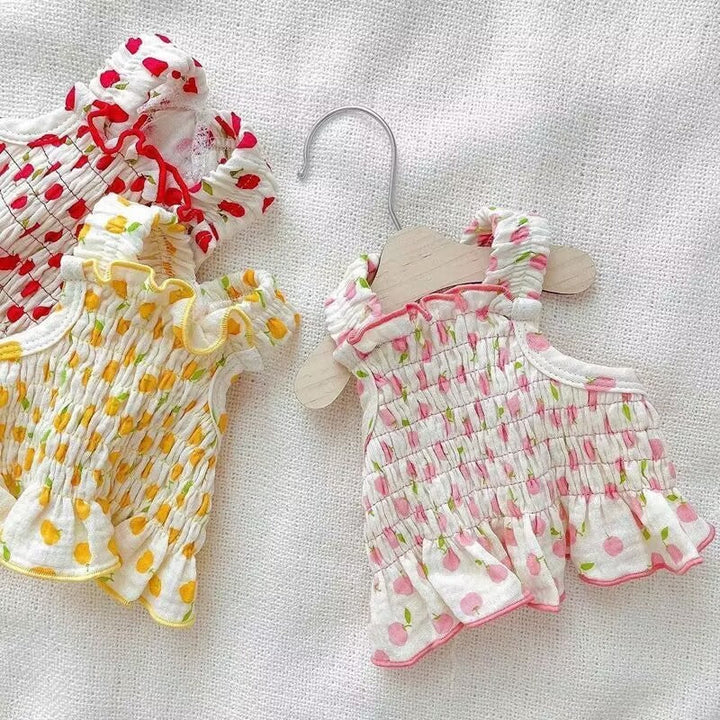 Dog Pet Clothes Summer Halter Skirt