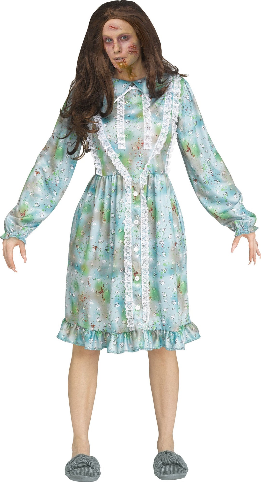 Nightmare Nightgown Horror Exorcist Dress Adult Costume