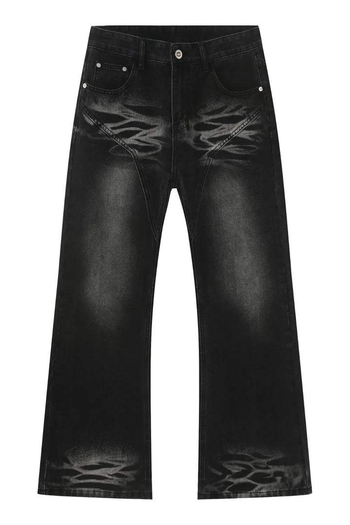 Men's Mid Rise Jeans with Pockets
