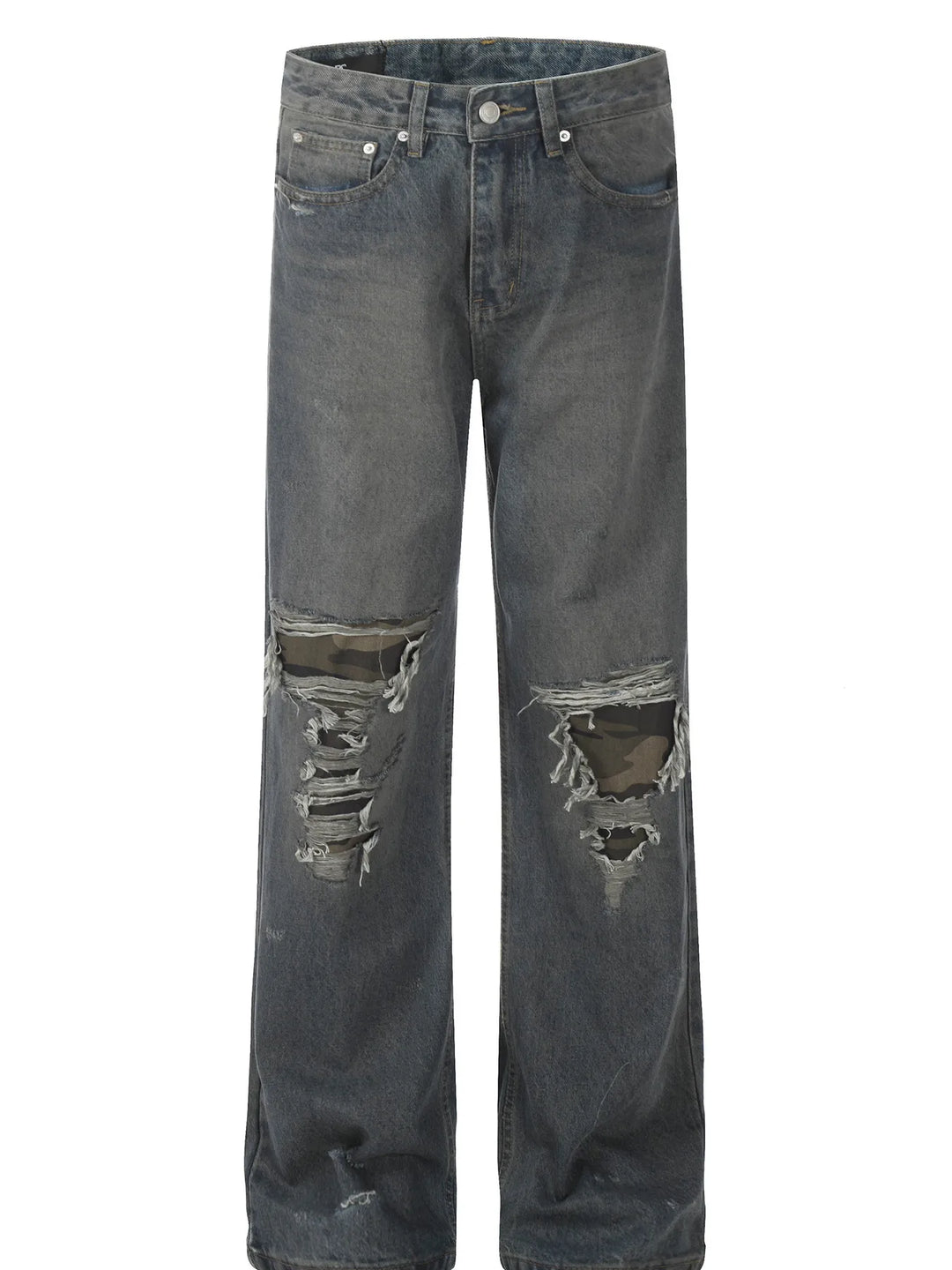 Men's Distressed Loose Fit Jeans