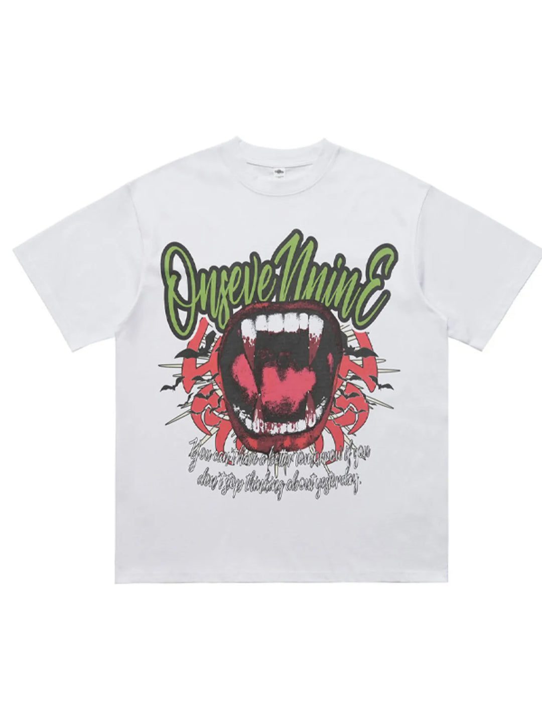 Men's Graphic Round Neck Oversized T-Shirt
