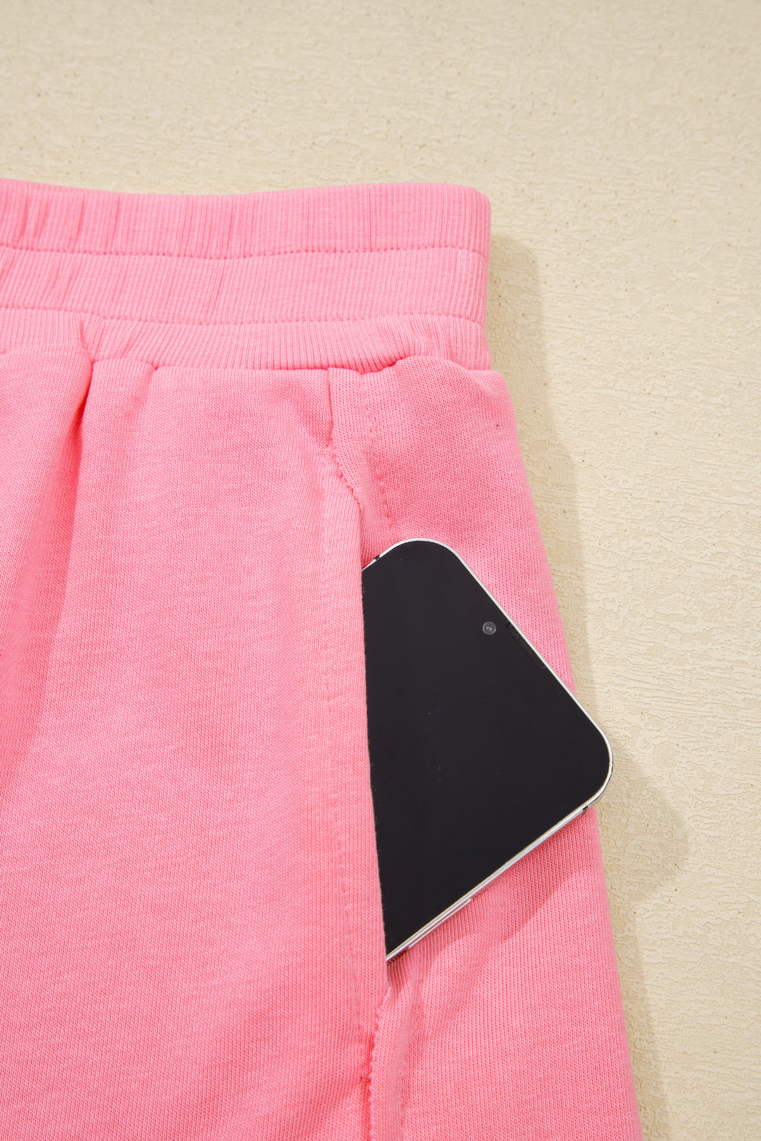 Sachet Pink Slim Tank Top Elastic Waist Mini Skort 2pcs Outfit