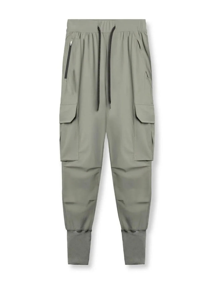 Men's Plus Size Drawstring Joggers with Pockets