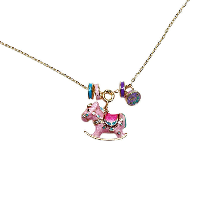 Rocking Horse Pendant Necklace