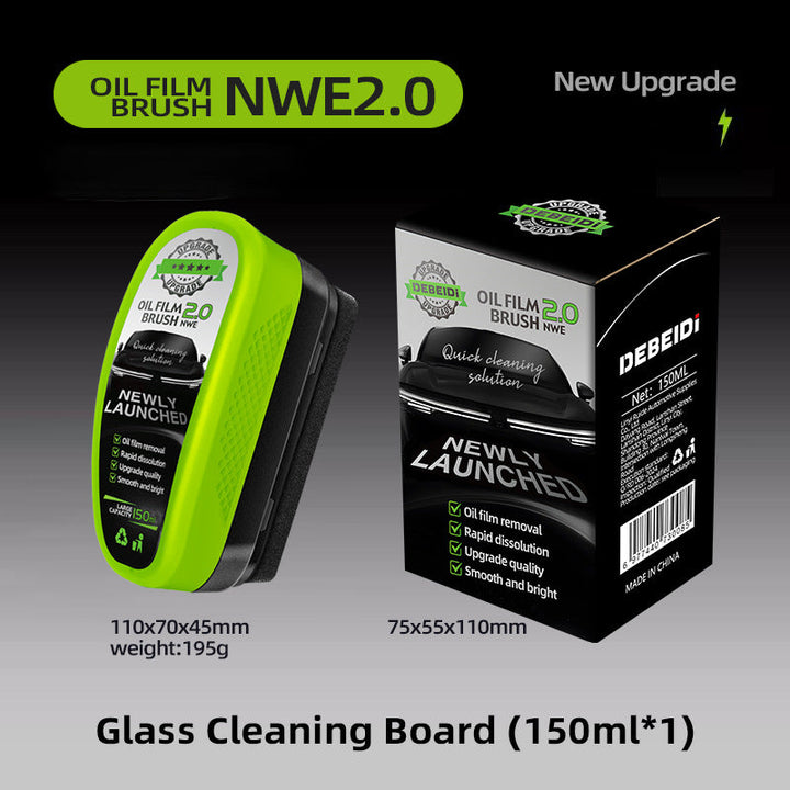 Green Car Glass Wiper Strong Oil-removing Film Crystal Plating Coating Water Drive