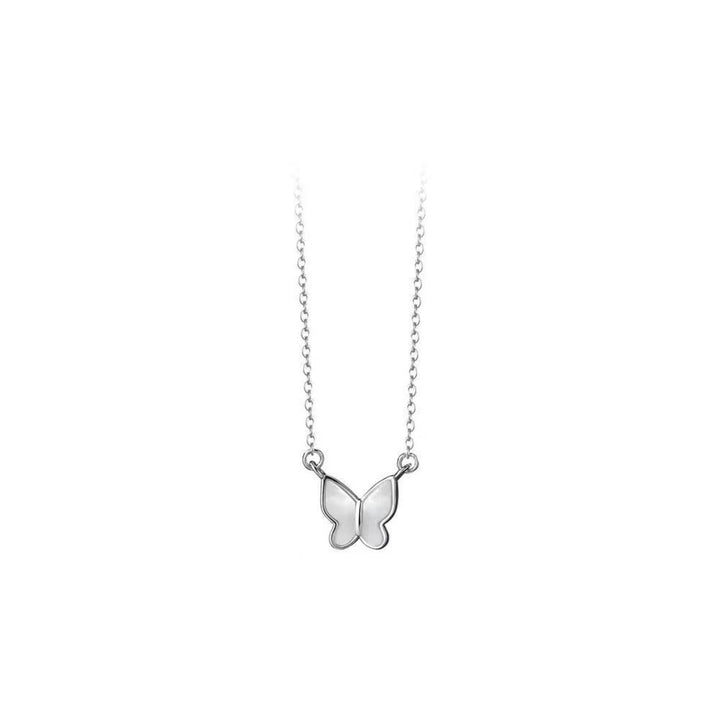 925 Sterling Silver Butterfly Pendant Necklace