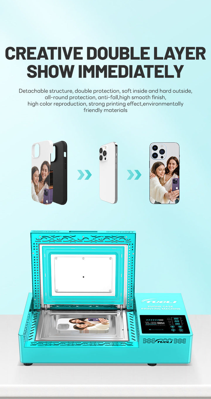 Phone Case Transfer Printing Press Shell Heat Transfer Machine Phone Case Printer